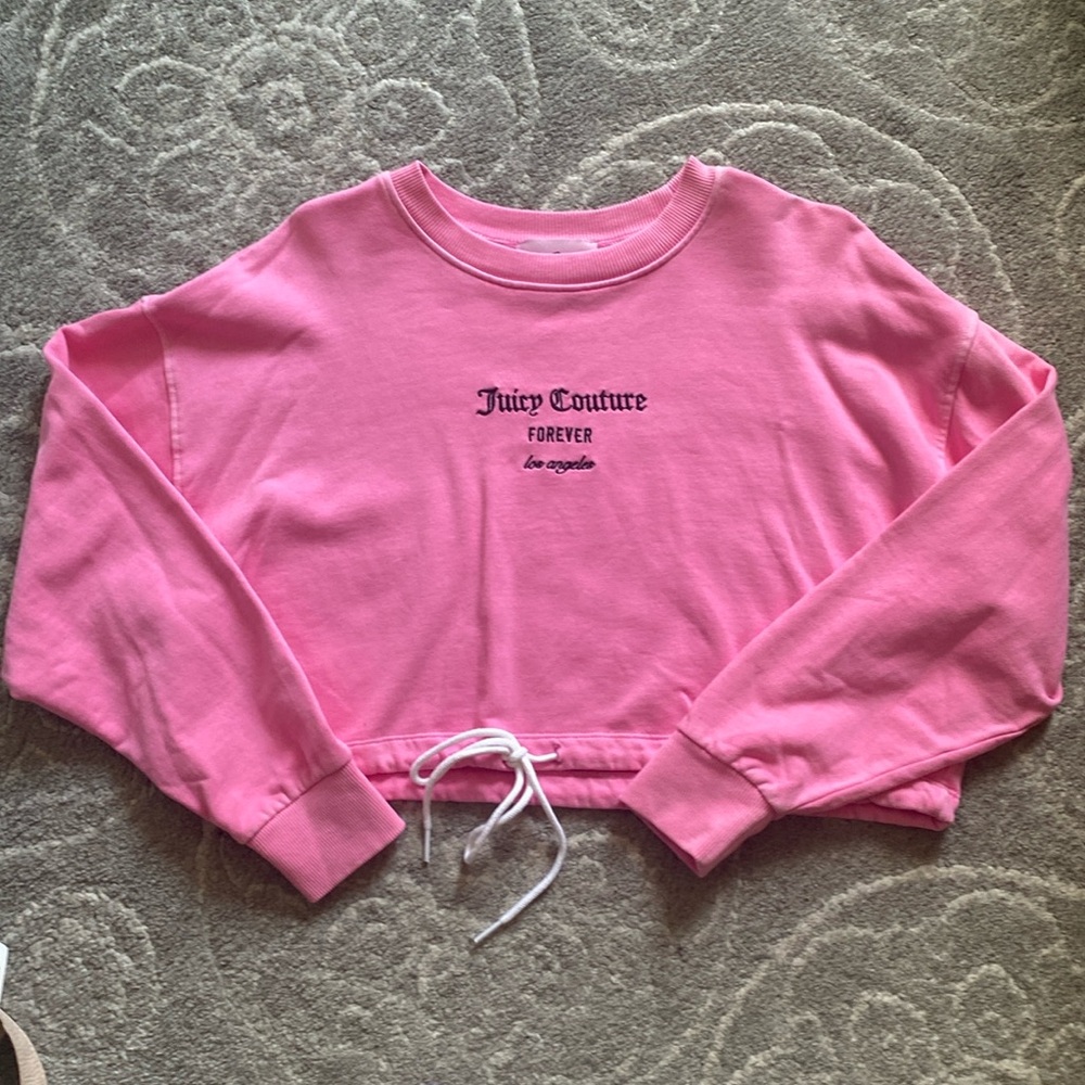 Soft and comfortable cropped Pink top